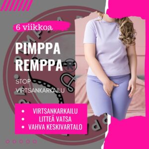 PimppaRemppa® Valmennus – Stop Virtsankarkailu